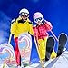 ELECOOL Ski Goggles 2 Packs with Wind Dust UV 400 Protection for Teens Kids Adults