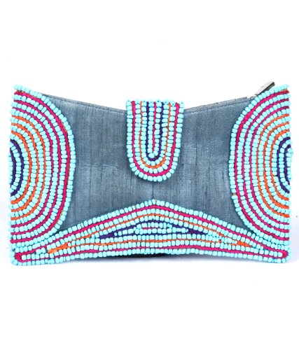 Favola Women Clutch Multi-color-SCB0018