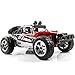 AHAHOO 1:12 Scale RC Cars 35MPH+ High Speed Off-Road Remote Control Vehicle 2.4Ghz Radio Controlled Racing Monster Trucks Rock Climber with LED Light Vision (Red) 