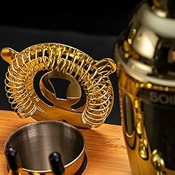 Soing Gold 24-Piece Cocktail Shaker Set,Perfect