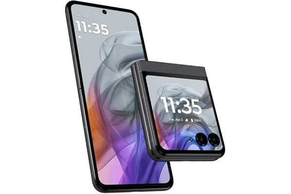 Motorola razr | 2024 | Unlocked | Made for US 8/256GB | 50MP Camera | Koala Gray (Renewed)