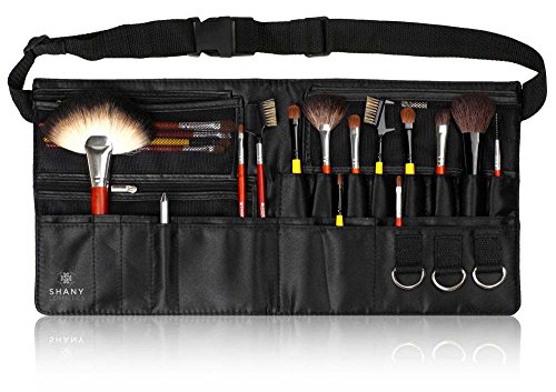 SHANY Cosmetics Professional Cotton Makeup Apron with Makeup Artist Brush Belt, Light Weight, 8 Ounce