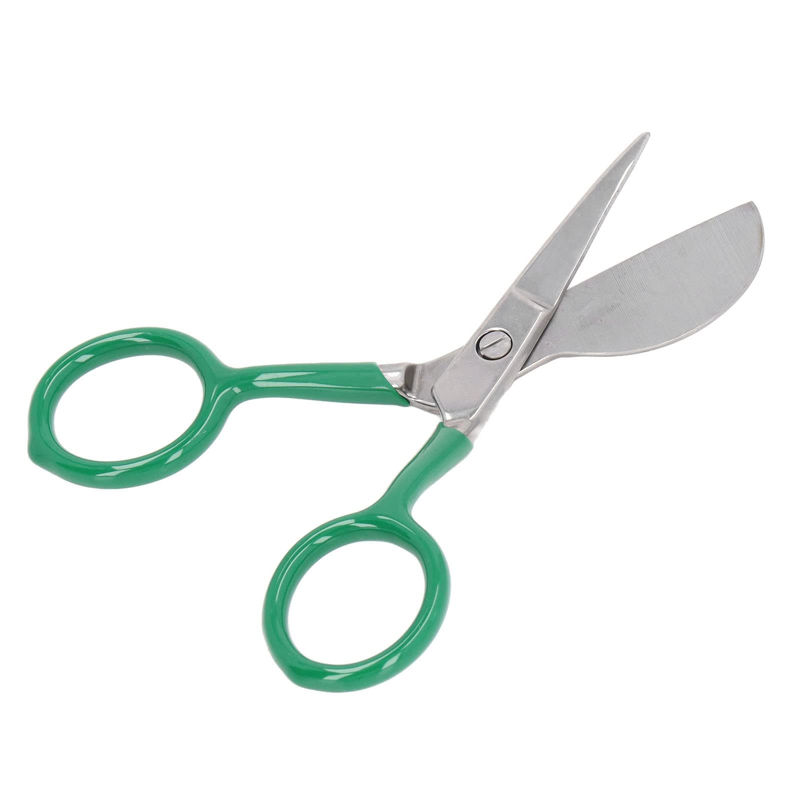 Duckbill Scissors, Carpet Pile Scissors, Applique Scissors with Duckbill Edge Shaped Paddle, Versatile Miniature Duck Billed Scissors, Mini Portable Stainless Steel Napping