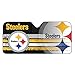 FANMATS NFL Pittsburgh Steelers Universal Auto Shade, Black , 27.5