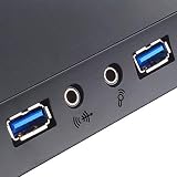 SilverStone Milo ML03B Slim HTPC Micro ATX Silent Computer Case Black view 10