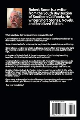 Bug Out California Book 9 Patriots United By Boren Robert Amazon Ae