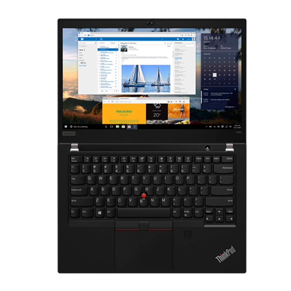 Lenovo ThinkPad T490 14” Notebook, Intel Core i5-8365U, vPro, Webcam, Fingerprint Reader, Bluetooth,