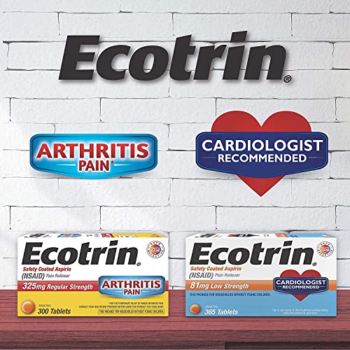 Ecotrin Low Strength Aspirin 1 Cardiologist 81mg Low