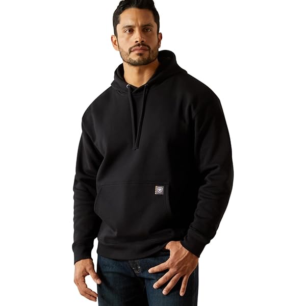 2024 Abierto Sudadera Con Capucha Ariat Rebar Dri-Tech DuraStretch