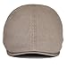 VOBOOM Ivy caps Herringbone Cotton Flat caps Light Newsboy caps Cabbie Hat (Gray)