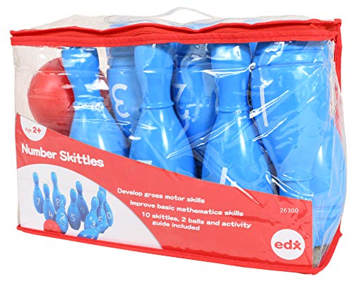 edx Education Number Skittles - Bowling Play Set for Kids - Thumbnail 6