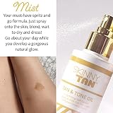 Skinny Tan Tan & Tone Oil 145ml | Instant Bronze Glow Mist | Coconut Vanilla view 7