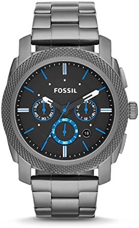 Fossil Machine Smoke Stainless Steel 