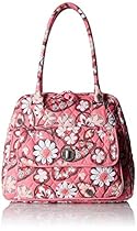 Vera Bradley Turnlock Satchel 2.0 Shoulder Bag, Blush Pink, One Size