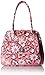 Vera Bradley Women's Cotton Turnlock Satchel Purse, Blush Pink, One Size