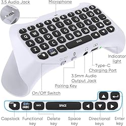 LUNISSILY Wireless Controller Keyboard for