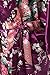 J.ROBE Women's Kimono Robe Long Printed Lotus Kimono Robe Silk with Pockets