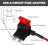 Gebildet Dash Cam Hardwire Kit Mini USB 10ft 12V-24V to 5V with Fuse view 7