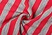 Bonny Billy Girls' Ruffle Neck Stripe Knit Dress with Removable Sash