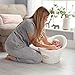 Shnuggle Baby Bath Tub - Compact Support Seat for Newborns, Wash Infants and Make Bath Time Easy, 0-12m, Grey