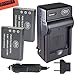 BM Premium 2-Pack of NP-95 Batteries and Battery Charger for Fujifilm FinePix X30, X100, X100S, X100T, X-S1 Digital Camera Battery