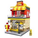 1 Box Diamond Block Building McDonalds Building Stacked toys Blocks Parent-child Games Children's Educational Toys