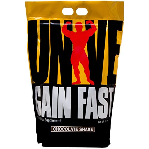 Universal Nutrition Gain Fast 3100, Chocolate Shake, 10-Pounds