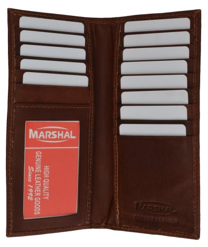 100% Leather Bi-fold Credit Card ID Holder Bill Wallet BD #4507CF