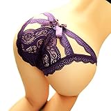 KISOL® HOT Sexy Lingerie For Women For Sex G String Thong Panty 17309 purple