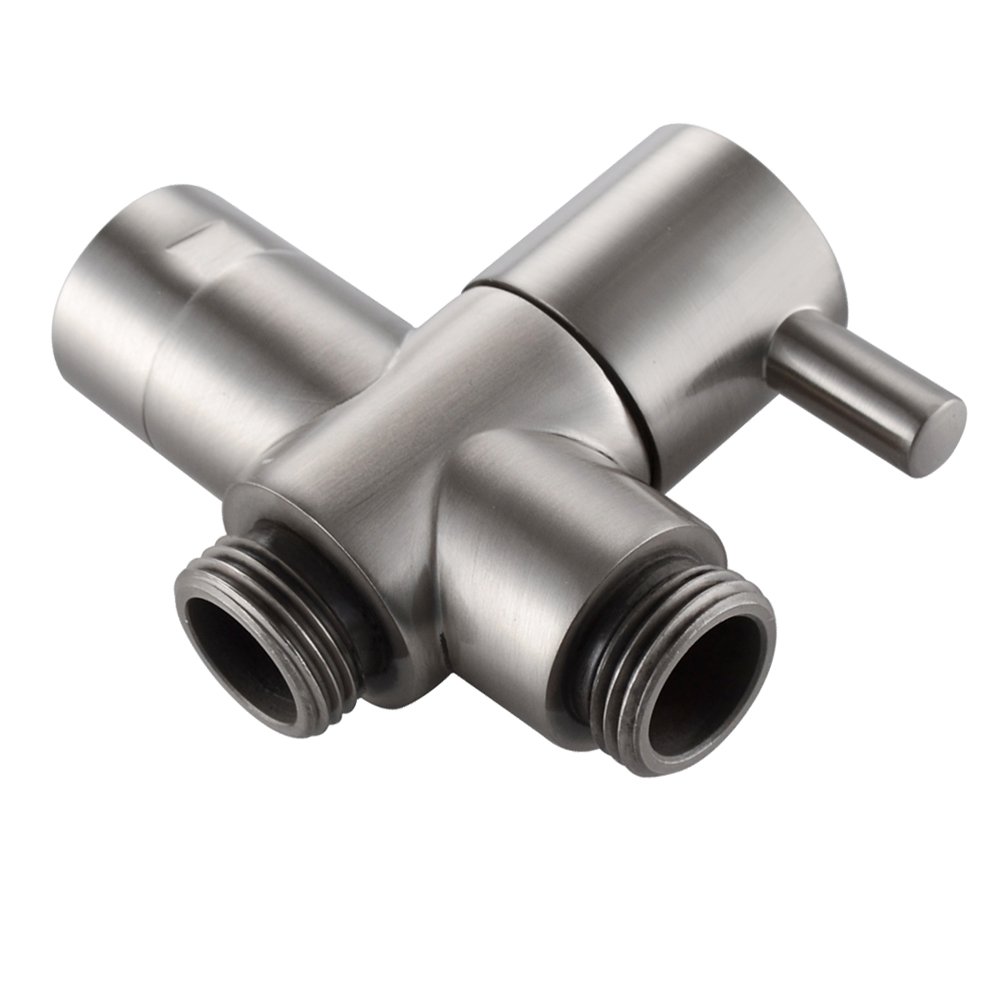 KES Bathroom Modern BRASS Shower Arm Diverter Quarter Turn Hand Held