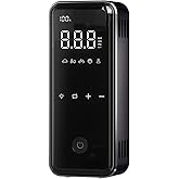 MotorX Tire Inflator Portable Air Compressor 2nd Generation, Large Tire Inflator Speed Level 30 Seconds Fast Inflation Air Pump, 15000mAh Battery Capacity, 65W 5X Fast Charging, Deluxe Package.