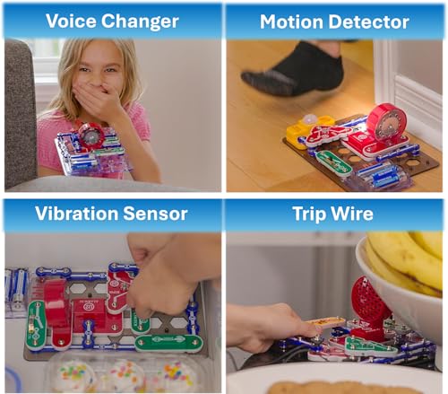 Snap Circuits Spy Kit | 25+ Activities | STEM Educational Toy for Kids 7 +