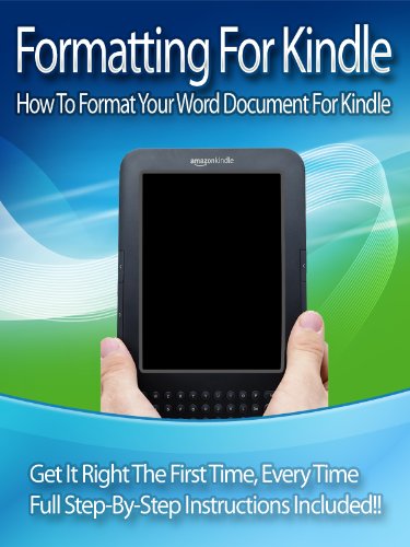 How To Format Your Word Document For Kindle Kindle Edition