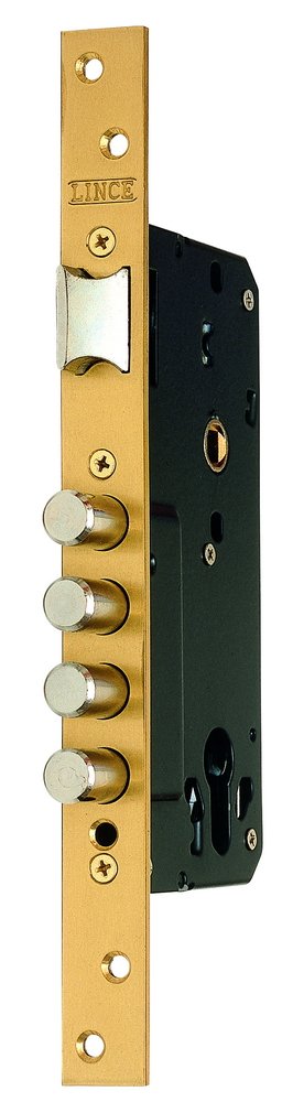 Lince 3240050 Lock, Brass, 50 mm