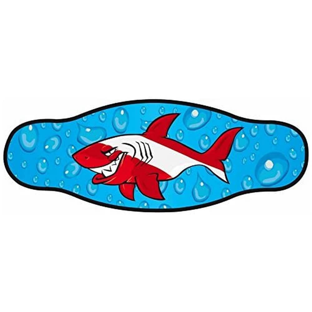 Best divers Neoprene Mask Strap, Double Sheet, Shark Sub
