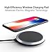 Wireless Charger, YOUSTOO FC60 Qi Wireless Charge Charging Pad for iPhone X, iPhone 8, 8 Plus, Samsung Galaxy S8, S8 Plus, S7, S7 Edge, S6 Edge Plus, Note 8, Note 5 [Ultra Slim] [Sleep-friendly]