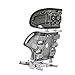 Clek Oobr High Back Booster Car Seat with Rigid Latch, Flamingo