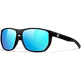 SUNGAIT Ultralight Polygon Sunglasses Men: Classic Square Polarized Sports Shades for Driving Running