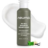 NEUMA Re Neu Sulfate-Free Shampoo For Build Up Removal &amp; Scalp 8.5 Fl Oz | Clarifying Shampoo With Peppermint &amp; Lavender Scent | Vegan &amp; Color-Safe Formula For All Hair Types