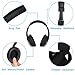 Srhythm Active Noise Cancelling Headphones Bluetooth Wireless Over Ear, Foldable Deep Bass Hi-Fi Stereo, Unique Rubber Finish for Airplanes Travel Work TV PC Phone Airplane Adaptor (Black)