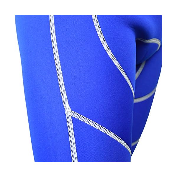 Layatone-Mens-3mm-Neoprene-BIue-Shorty-Wetsuits-For-SnorkelingDiving-and-Surfing-For-Men