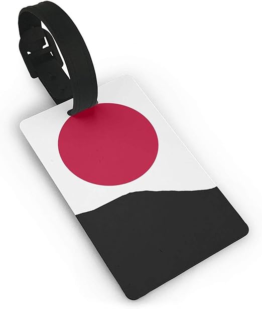 liang4268 Japan Flag Luggage Tag Suitcase Labels Bag Travel Accessories
