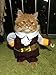 AirFong Fashion Pirates of the Caribbean Design Dog Clothes, Costume for Dogs and Cats, Small