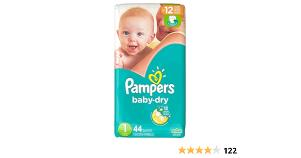 pampers size 1 44 pack
