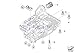ZF 24347588724 Automatic Transmission Valve Body Gasket