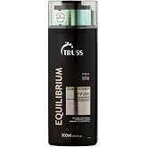 TRUSS Equilibrium Conditioner, Oily Scalp Keratin Argan Oil, 10.14 oz | Hydrating, balancing formula for oily scalp and dry ends. Reduces frizz and restores softness.