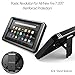 Poetic Revolution Case Designed for All New Amazon Fire 7 (7th Generation, 2017 Release), Full Body Rugged Shockproof Protective Case with Kickstand and Built-in-Screen Protector, Black