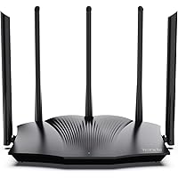 Tenda AX3000 WiFi 6 Router-Dual Band Gigabit Router for Wireless Internet, 4XGE Ports, VPN, Easy Setup, Parental Controls, Ac