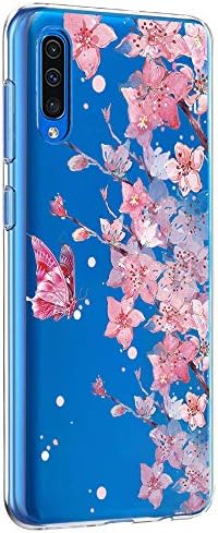 Case Compatible with Samsung Galaxy A50 Case Soft TPU Crystal Clear Scratch Proof Ultra Slim Lightweight Shock-Absorption Protective Case for Galaxy A50 (6, Galaxy A50)