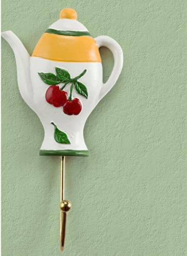 Creative Decoration Hook/Coat And Hat Hook /Nail Clothes Teapot Hook-F